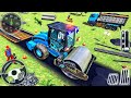 City Train Track Road Construction Sim - Truck Railroad Builder Simulation - Android GamePlay