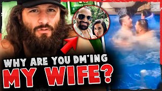 Jorge Masvidal CALLED OUT for DM'ing fighters WIFE! Justin Gaethje wrestling his TWIN BROTHER!