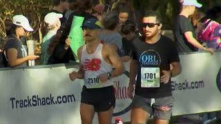 Thousands of runners participate in OUC Orlando half marathon