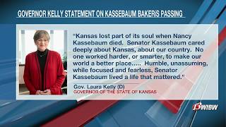 Kansas politicians react to passing of U.S. Senator Nancy Kassebaum Baker