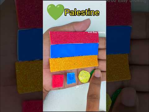 رسمت أعلام الدول العربية كلها رسم علم السعودية رسم    