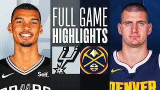 Game Recap: Nuggets 110, Spurs 105