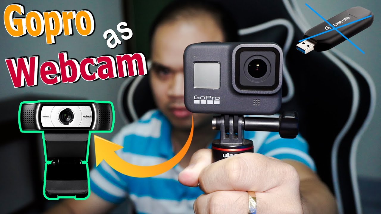 Dùng Gopro Hero 8 Black làm Webcam không cần card capture
