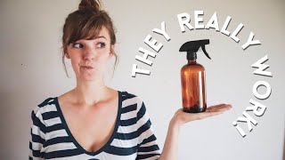 HOW TO MAKE NATURAL CLEANING PRODUCTS THAT ACTUALLY WORK | easy diy recipes with minimal ingredients