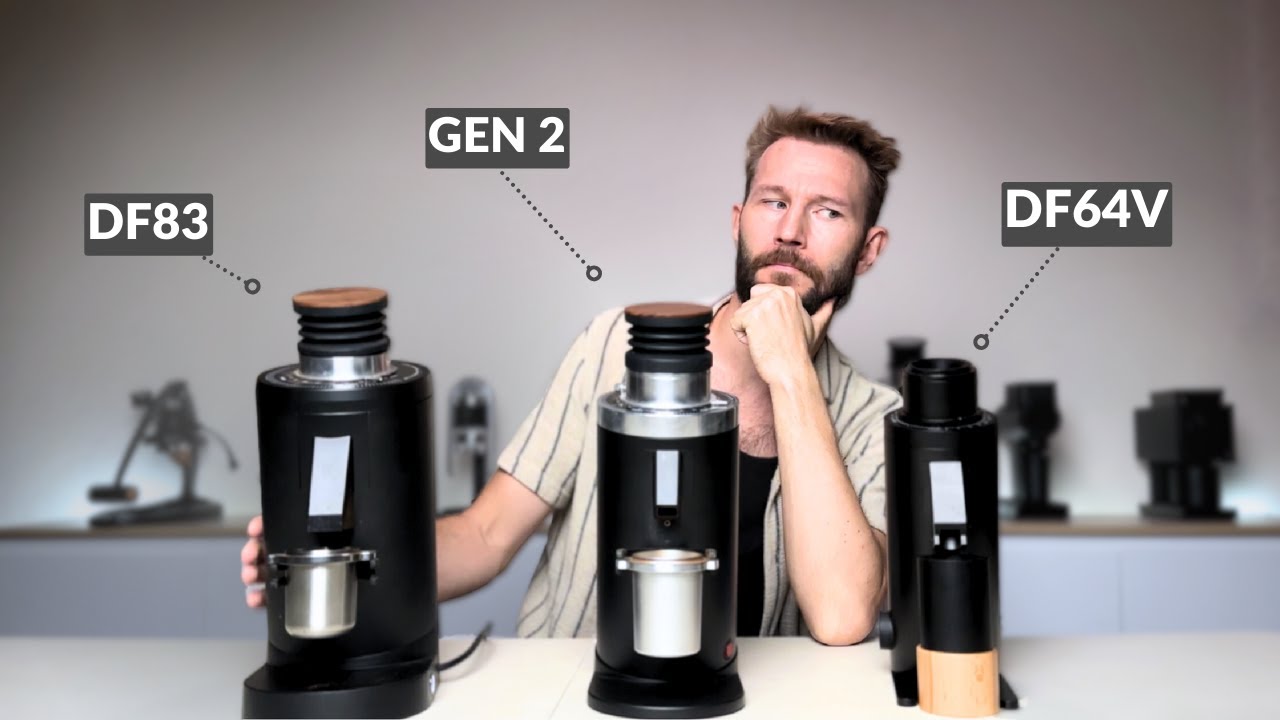 DF64V Coffee Grinder [Latest Model - Faster, Lighter, Smarter]