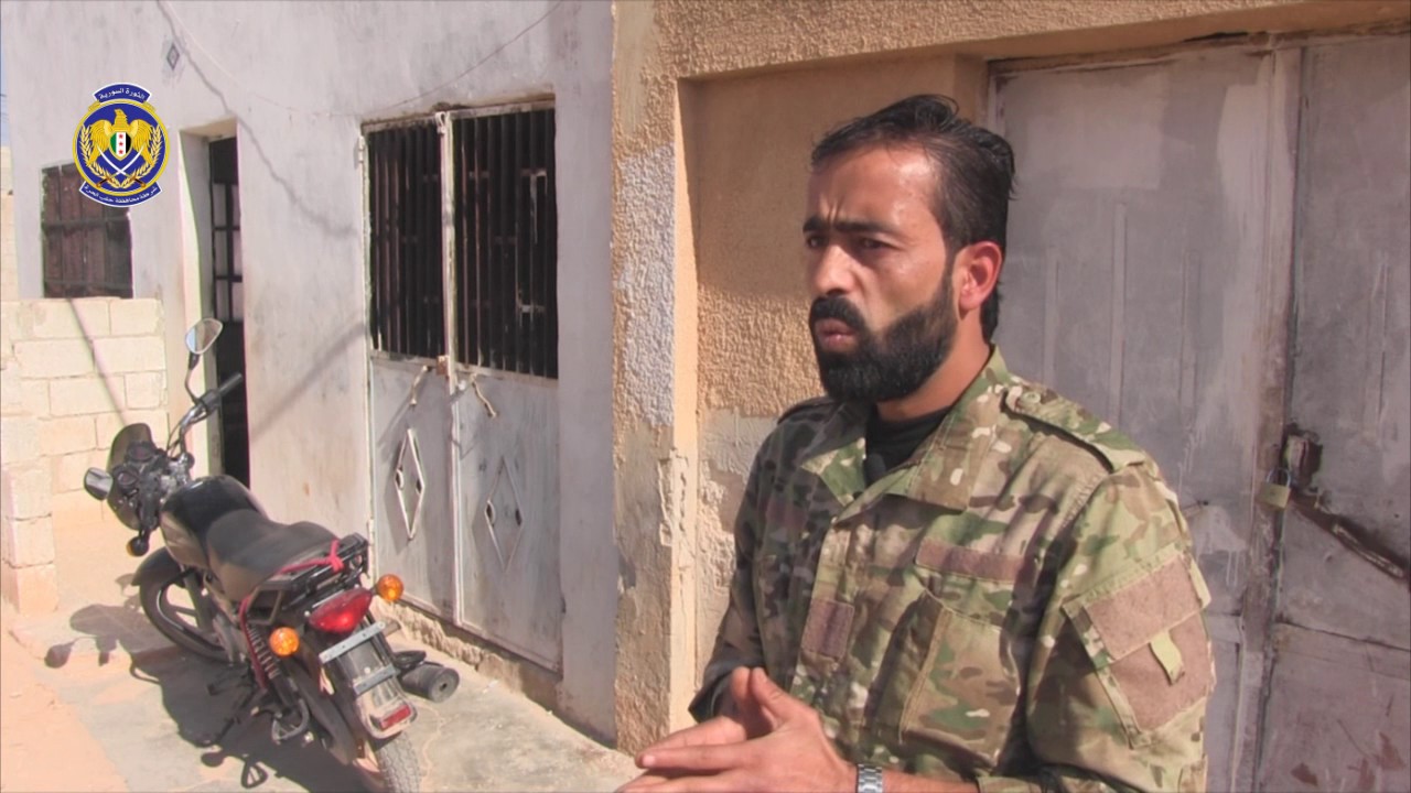 ممثل الفصائل الثورية في بلدة التوامة للحديث عن عمل الشرطة الحرة