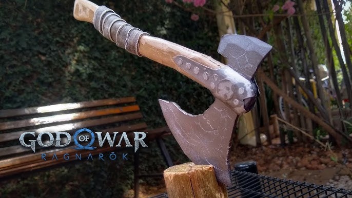 Mjornir/martelo Thor God Of War Ragnarok Cosplay - Corre Que Ta Baratinho