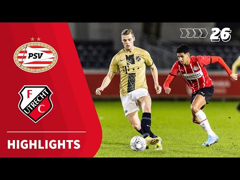 Jong PSV Jong Utrecht Goals And Highlights