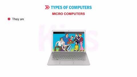 Computer : Chapter-1 Evolution of computers Part II (Class V)