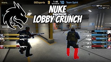 CS:GO Tactic - Team Spirit Nuke Lobby Crunch