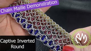 Chain Maille Tutorial - Captive Inverted Round Weave