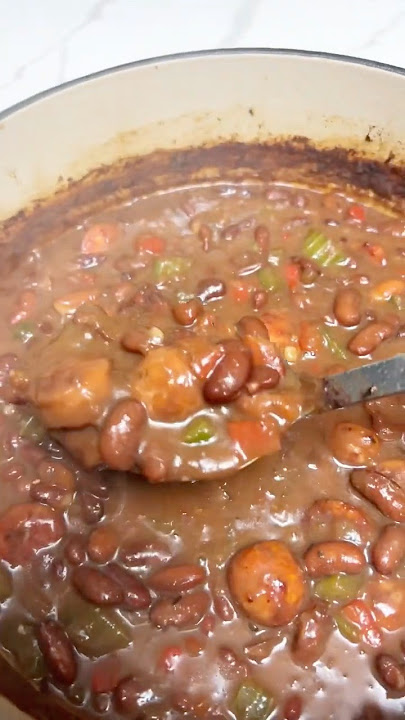 Cook beans with baking soda for less gas and faster cooking #shorts #cooking #howto #kitchen