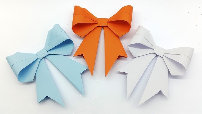 How To Make A Simple Paper Bow