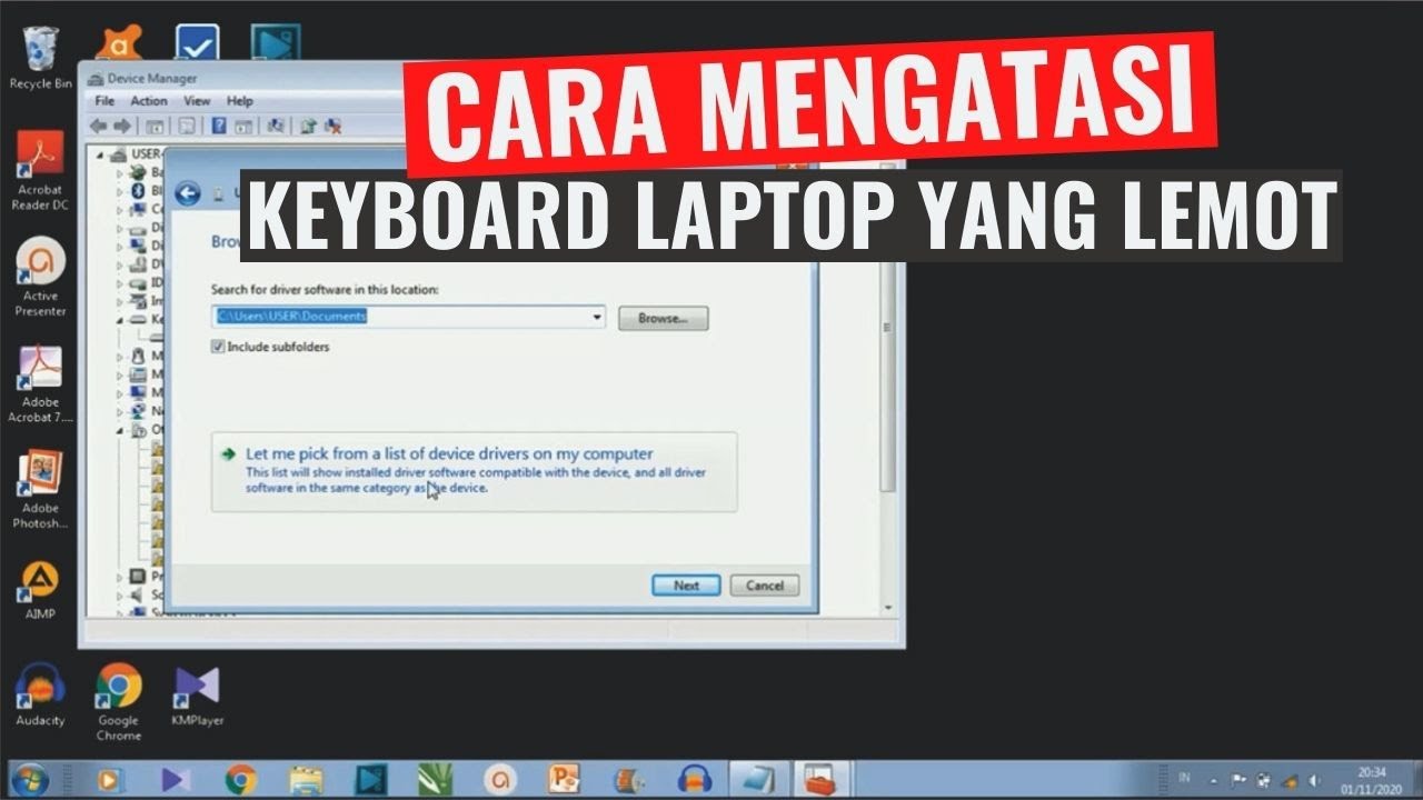 Cara Mengatasi Keyboard Laptop yang Lemot