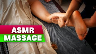 Hawaiian Lomi Lomi Massage (Relaxing ASMR video) No music no talking 4K