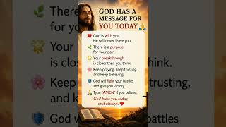 God Has A Message For You Today ❤️ | Keep Trusting God #Shorts#shortsfeed