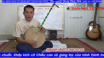DẠY ĐÀN NGUYỆT chi tiết làn 2 bài sai múa mồi   CHO NGƯỜI DỐT CỰC DỐT