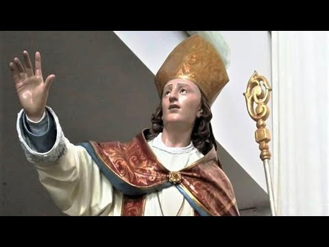 St. Emydius School. Second Mass of the school year.