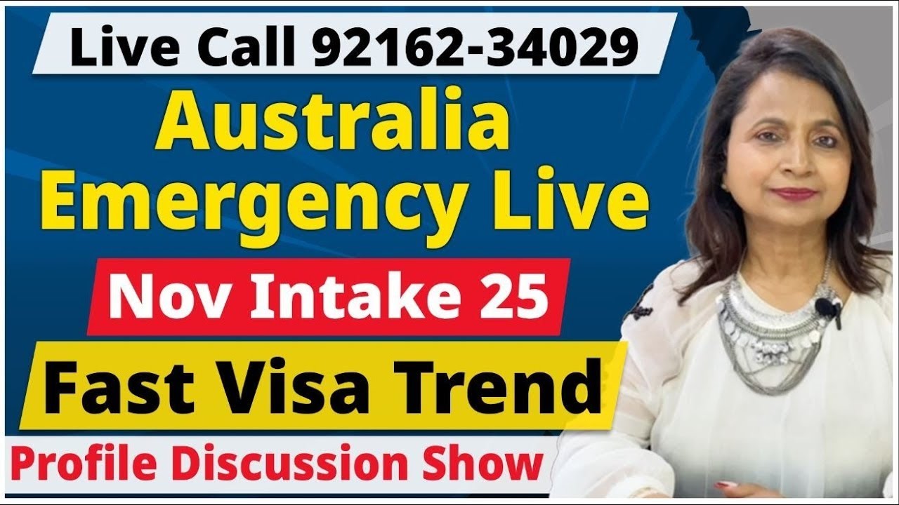 Онлайн-звонок 92162-34029 Новые правила посольства Австралии 25 | Приём заявок 25 ноября | Fast V...