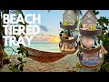 COASTAL Tiered Tray #2 DIY Video | Beach (Dollar Tree)