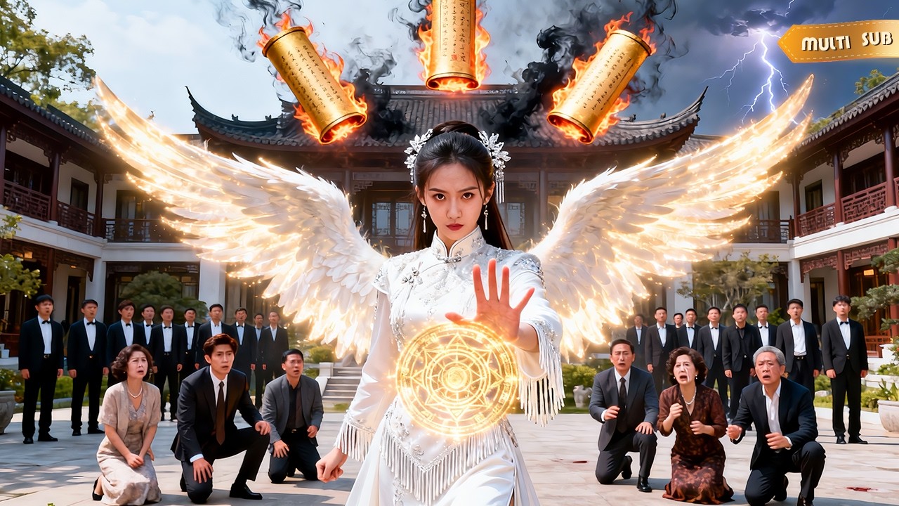 【FULL】神女下凡助首富家族逆天改命，反被虐待趕走！三枚契約金印焚盡，天眾降臨家業崩毀，全家跪求我收回詛咒！ #短劇#誤闖天家#錦鯉