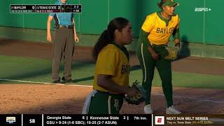 #21 Baylor vs #23 Texas State | College Softball Highlights 2024