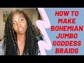 DIY: HOW TO MAKE GODDESS BRAIDS (CROCHET FEED-IN METHOD)