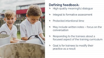 ITT Mentoring Skills Development: Giving Effective Feedback