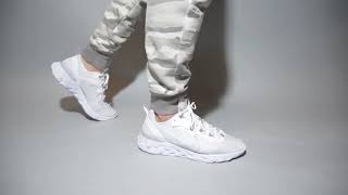 nike element react all white