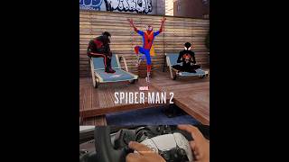 When Two Spider-Men Meet Miles Morales With Rubiks Cube