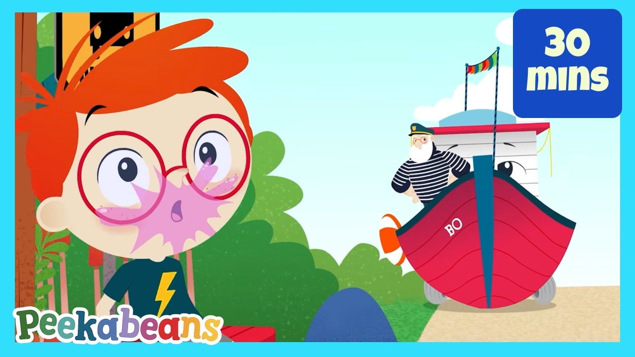🍭 Lollipop Song + Wheels on the Bus | Kids Songs & Nursery Rhymes | Peekabeans