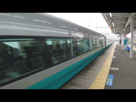 E657系フレッシュひたちリバイバルカラーK17編成 神立駅通過