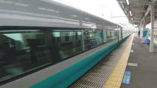 E657系フレッシュひたちリバイバルカラーK17編成 神立駅通過