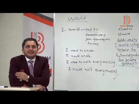 HAKKI ŞAHİN VİDEO 8 Modal Semı Modal Konu Anlatımı  III