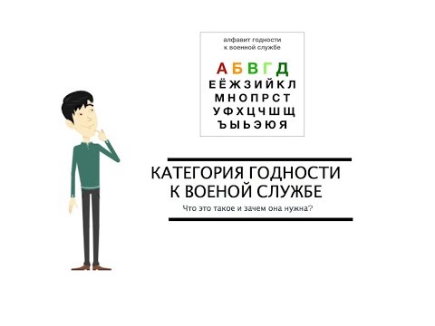 Категория годности к военной службе