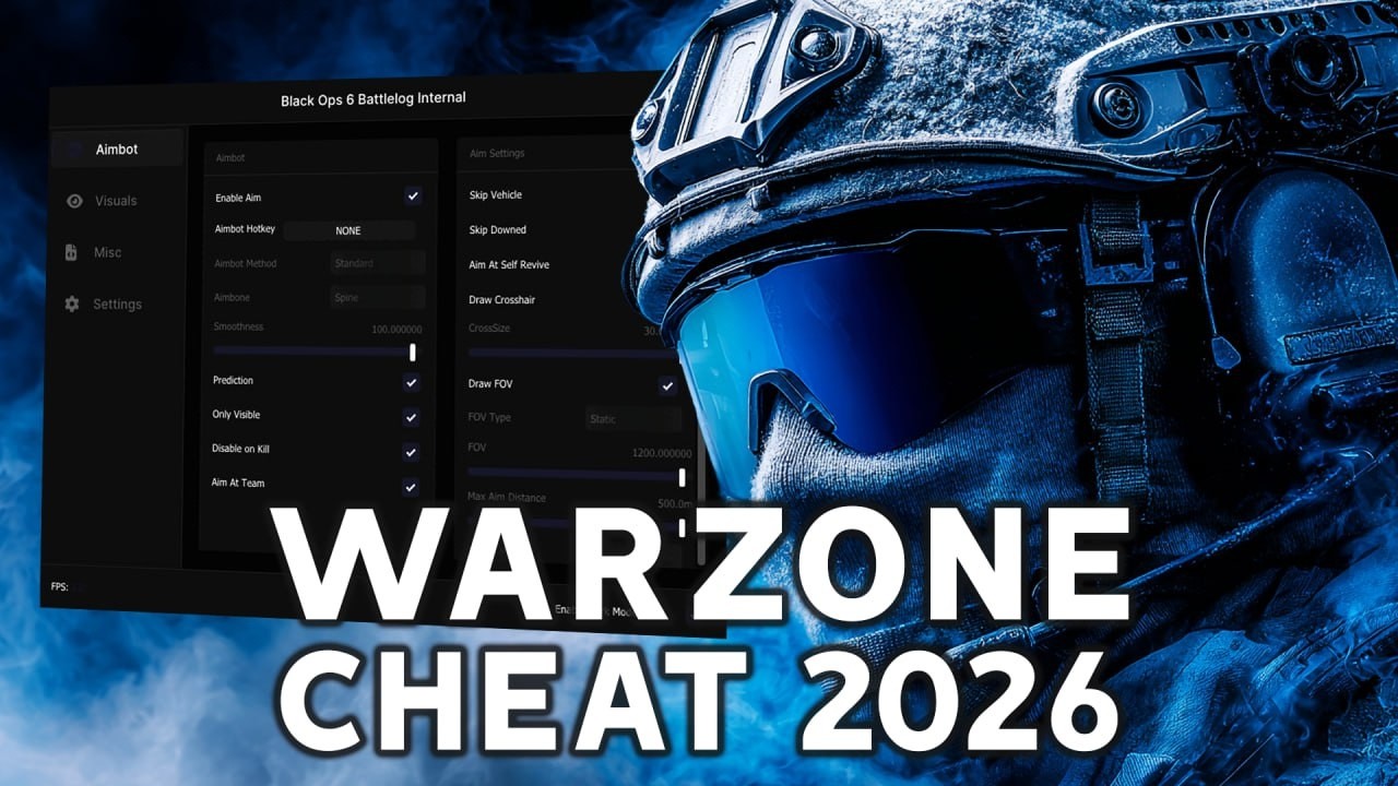 Новый чит для Warzone - бесплатная загрузка | AIMBOT, просмотр сквозь стены, отсутствие отдачи, м...