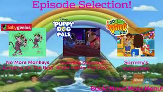 Dora & Blue’s Valentine’s Day Party DVD Menu!
