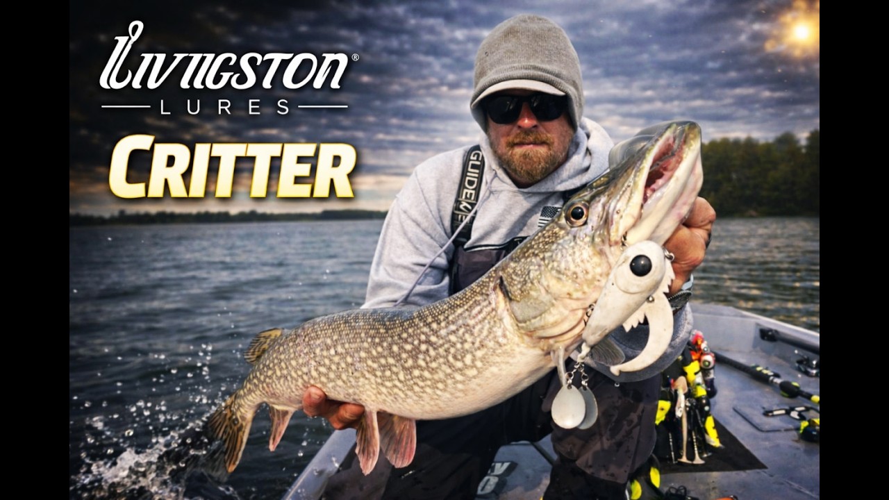Livingston Lures Critter: New 2026 Musky & Pike Lure