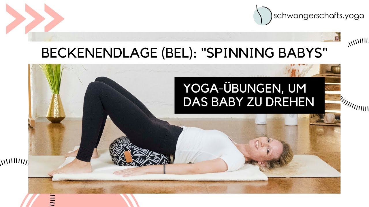 BEL (Beckenendlage): Baby drehen I 4 Yogaübungen, die dich dabei unterstützen.