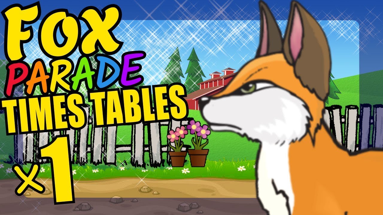 Foxes Teaching Multiplication Times Tables x1 Educational Math Video ...
