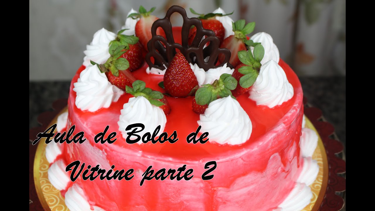 Bolos de Vitrine Parte 2