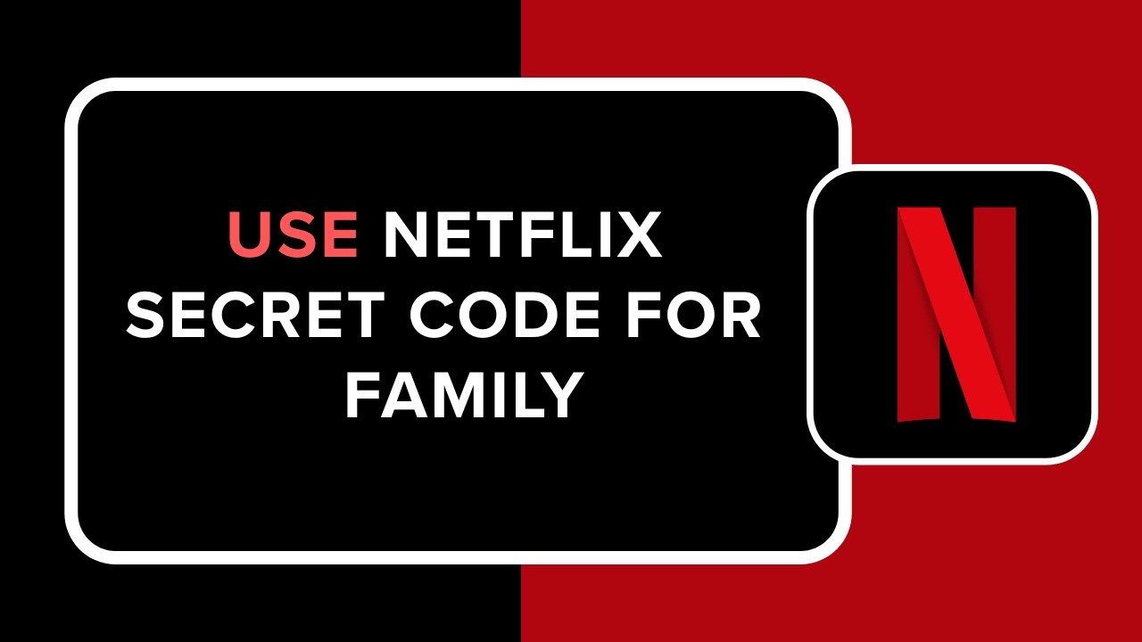 Netflix Secret Codw How to Use Netflix Secret Code for Family - YouTube