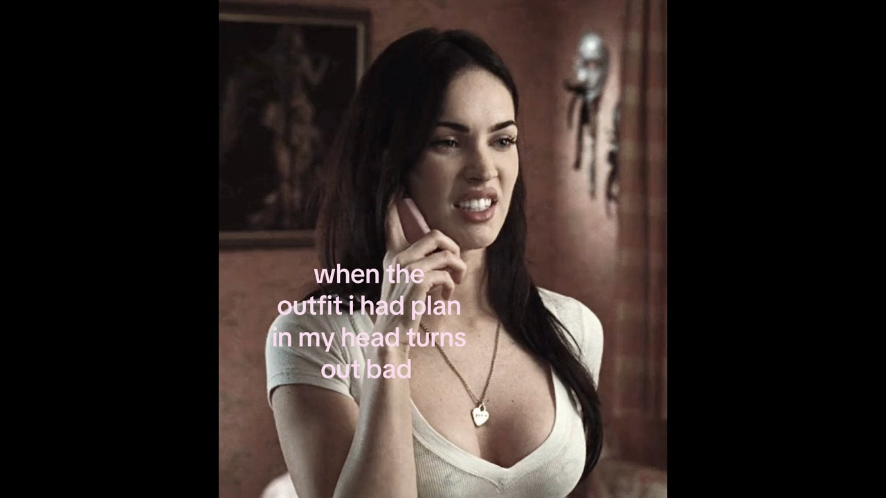 and i have no time to change it 😢 #meganfox #girlblogger #targetaudience #outfit #relateable