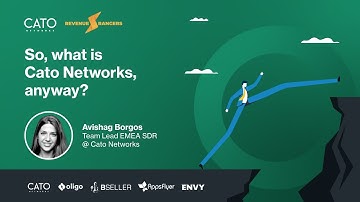 So what is Cato Networks, anyways?  Avishag Borgos
