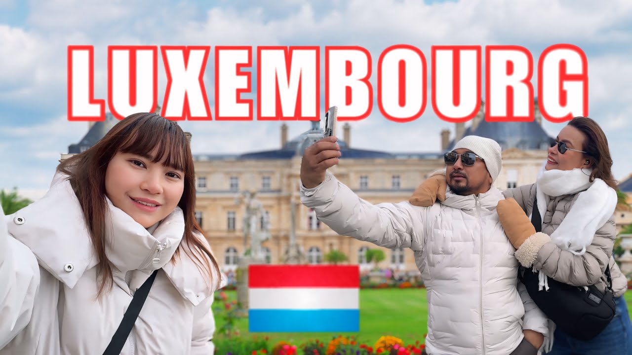 UNBELIEVABLE TRIP TO LUXEMBOURG 🇱🇺 WITH MOM DAD, FAMILY VLOG