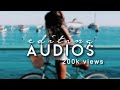 My audios with over 200k views