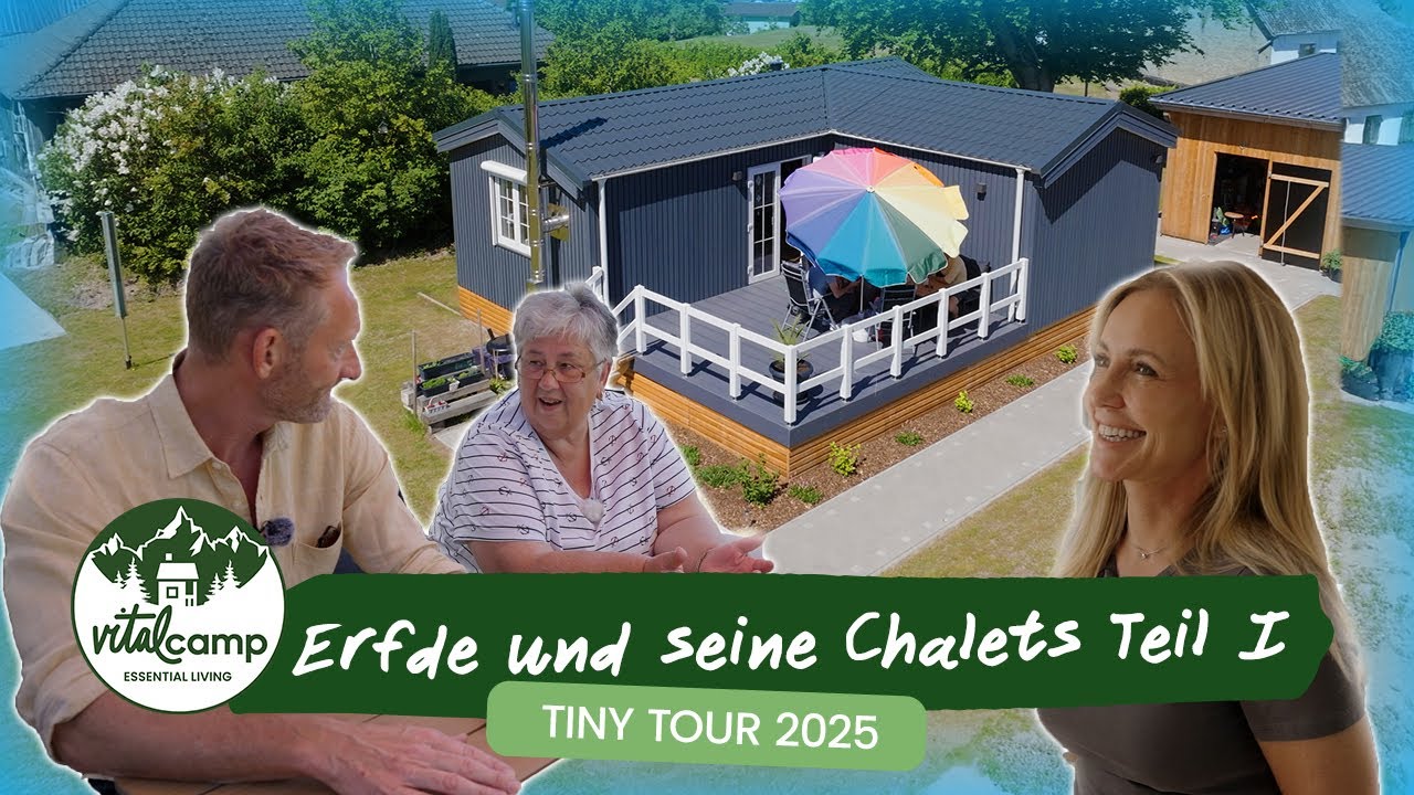 Raus aufs Land. Auf 40 qm glücklich und zufrieden. Folge 2. Tiny-Tour 2025.