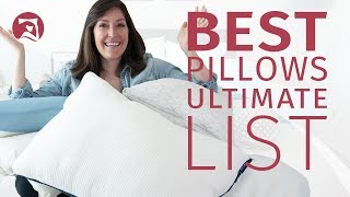 The Best Pillows Online - The Ultimate List of the Best Pillows!