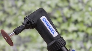 Dremel Right Angle Attachment 575 Demo & Review in HD how to