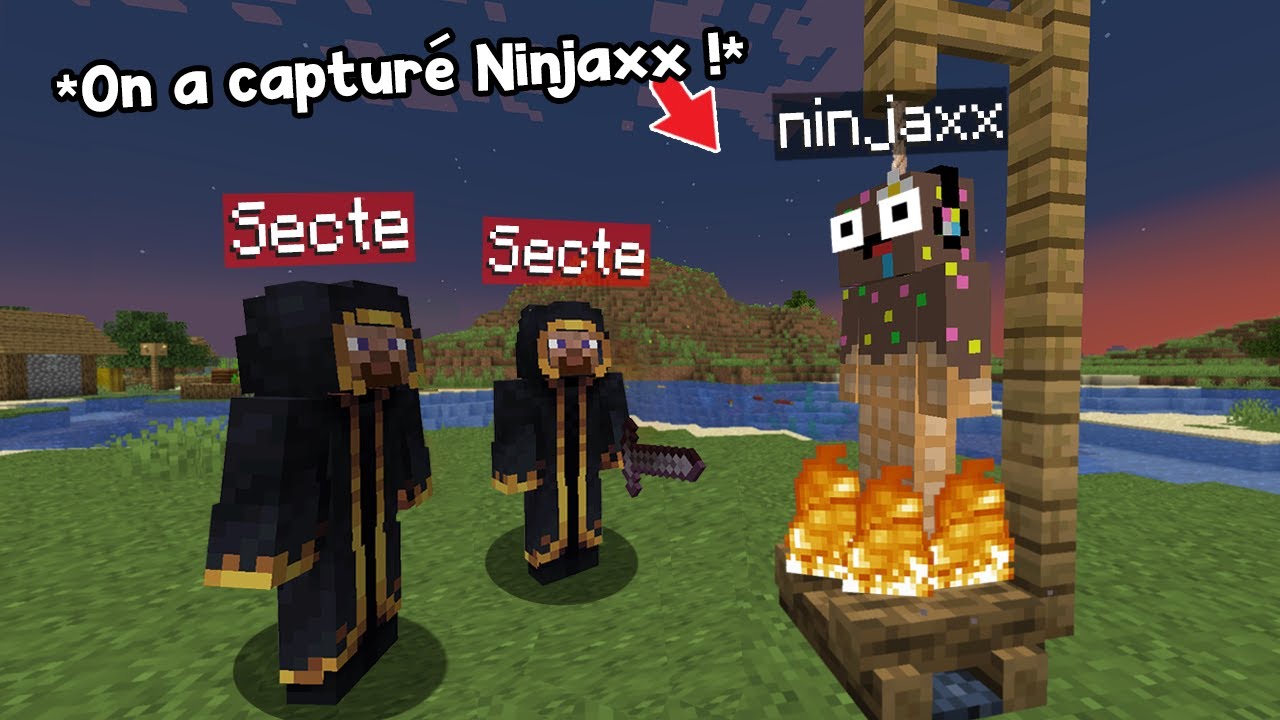 J ai infiltr un serveur anti ninjaxx sur minecraft youtube